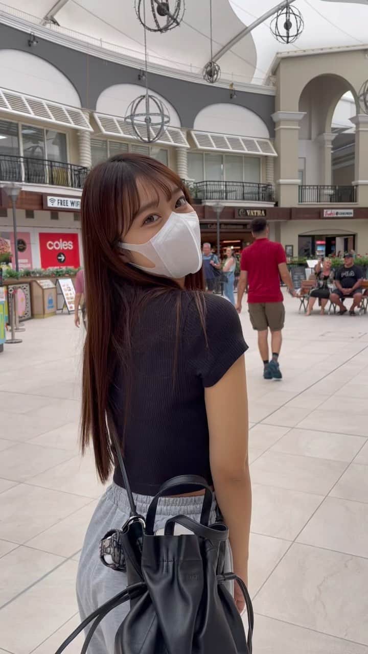 川畑綾理のインスタグラム：「オフ感💭歩いてるだけっ！ #reels #australia」