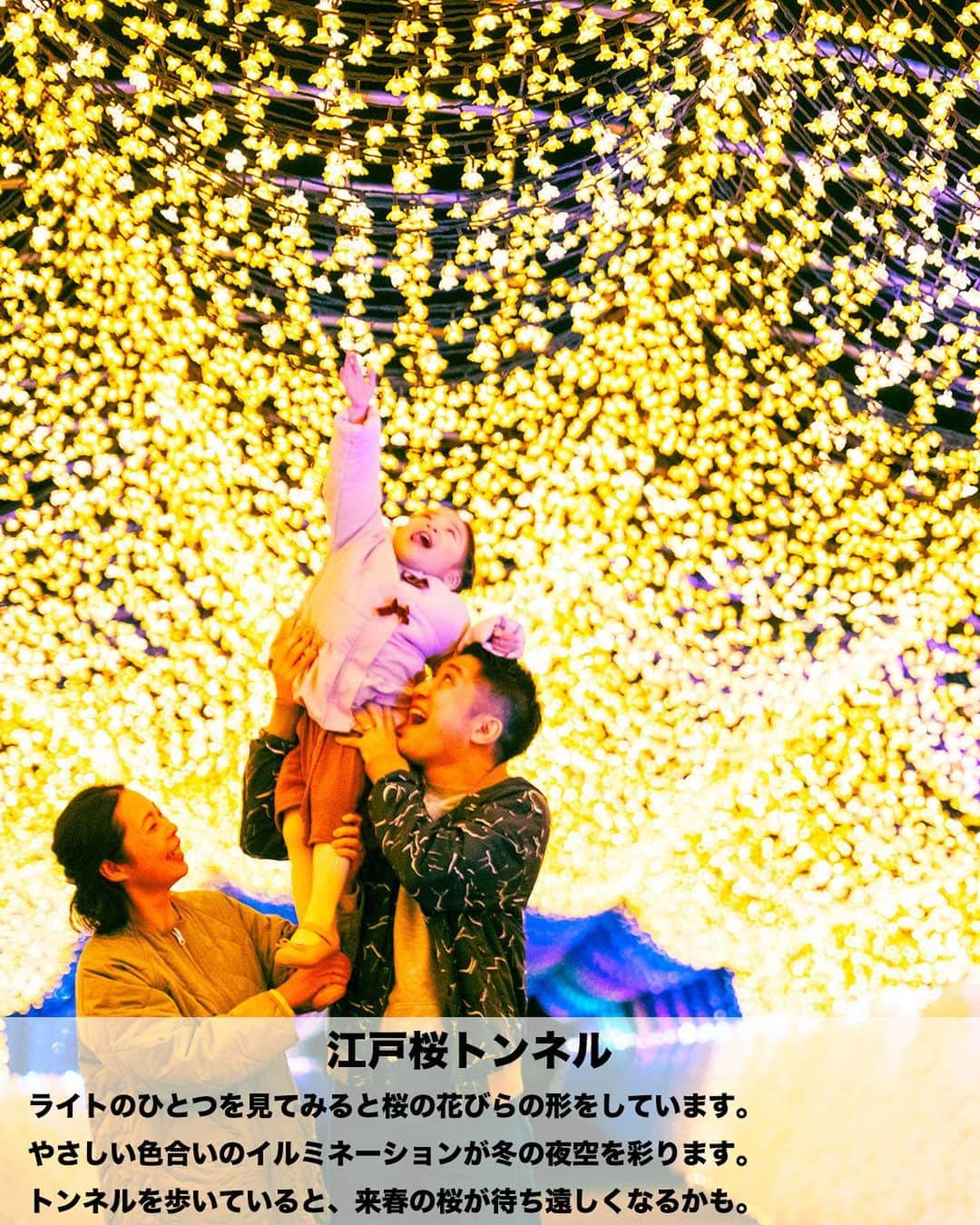 asoview! さんのインスタグラム写真 - (asoview! Instagram)「冬の大井競馬場で開催されていいるイルミネーション「東京メガイルミ」✨✨ さまざまな演出で飽きることなく光の世界を楽しめます。 @tokyomegaillumi  --------------------------------- アソビュー！とは？ 週末のお出かけ先で悩んだら行きたい場所が見つかる情報をお届けします。 アソビュー！は、「週末なにしよう？」「旅行先で何して遊ぼう」と悩む皆さまに、日本全国の遊びスポットをお届けする、『週末に、便利でお得な遊び予約サイト』です。  こんな発信をしています！ ・人気のレジャー施設がお得に行ける割引情報 ・今、注目すべき遊びスポットの体験レポート ・季節にあわせてエリア別おすすめ遊びスポットまとめ  アソビュー！に掲載する約8,800スポットや、約700万人のアソビュー！会員の皆さまの声を集めて、毎週末のおでかけ先を提案していきます。  役に立つ情報だなと感じたらぜひ投稿を保存、アカウントのフォローをおねがいします。 #冬の楽しみ #冬休み #デートスポット #家族写真 #イルミネーション #東京イルミ #イルミネーションデート  #イルミネーション2022 #東京メガイルミ  #素敵な休日 #親子の絆 #東京ママ #親子遊び #ママと繋がりたい #パパと繋がりたい #週末お出かけ #お出かけスポット #子供との時間 #親子のコミュニケーション #子供のいる暮らし #子供とお出かけ #子育てママ #子育てパパ #おでかけスポット #アソビュー」12月5日 21時00分 - asoview