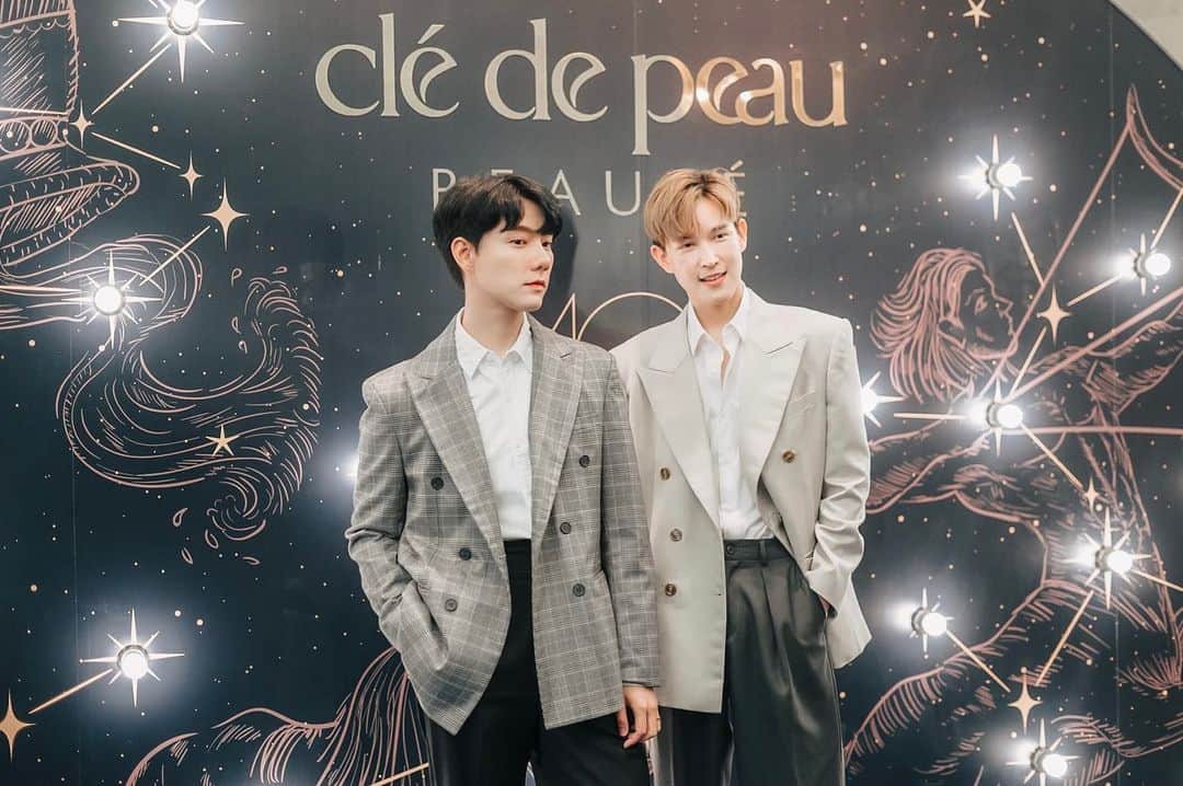 NEWYEARのインスタグラム：「Happy 40th anniversary @cledepeaubeaute thank you for invite us to join this celebrate💗🎂 #cledepeaubeaute #CledePeauBeauteThailand」