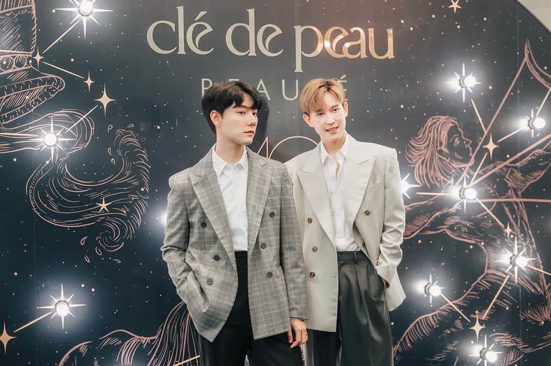 のインスタグラム：「Happy 40th anniversary @cledepeaubeaute thank you for invite us to join this celebrate💗🎂 #cledepeaubeaute #CledePeauBeauteThailand」