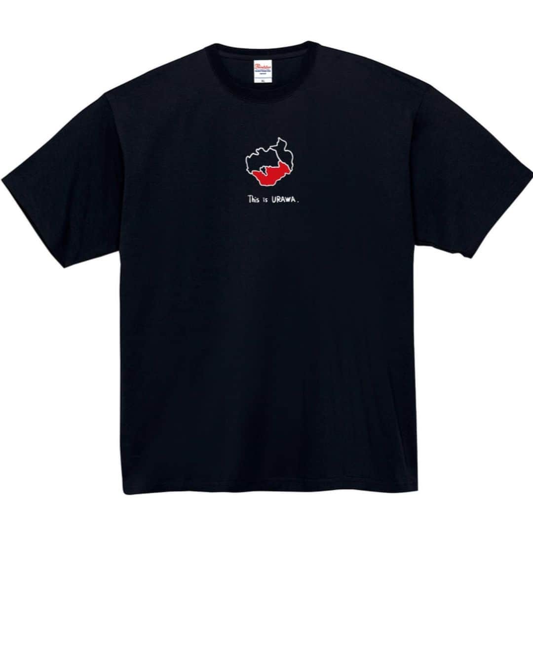 成田健人のインスタグラム：「リクエストにお答えして浦和Tシャツ黒作りました😄！ もちろん刺繍です！ 与野と大宮も黒作ろうかな😄 @naritaya2022   #与野 #浦和 #大宮 #埼玉 #Tシャツ #アパレル #Naritaya」