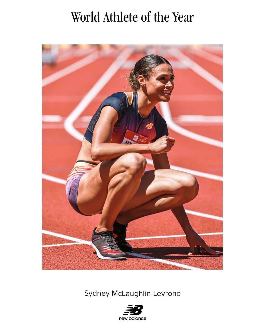 newbalanceのインスタグラム：「What do you do when you break your own world record? You do it again…and again.  Congratulations @sydneymclaughlin16 #WeGotNow」