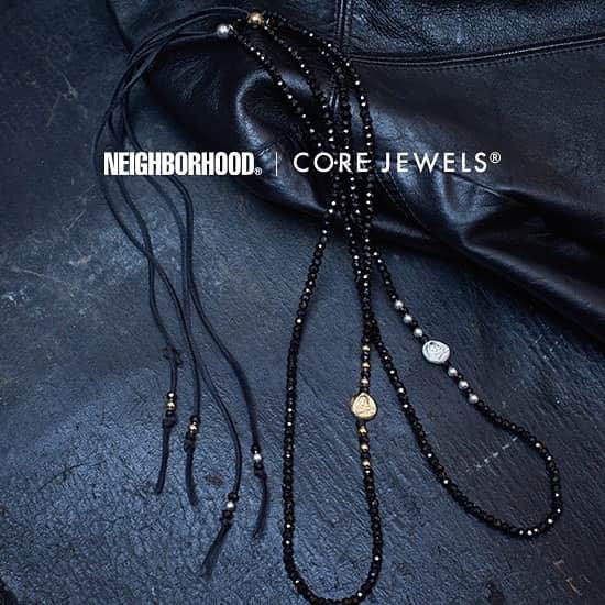 コアジュエルスのインスタグラム：「Collaboration Archives | NEIGHBORHOOD | COREJEWELS®︎ #corejewels  #blackdiamond  #bracelet #art #fashion #jewelry #corejewelsneighborhood   #streetfashion  #street  #corejewelscustom #custom #fullorder #madetoorder」