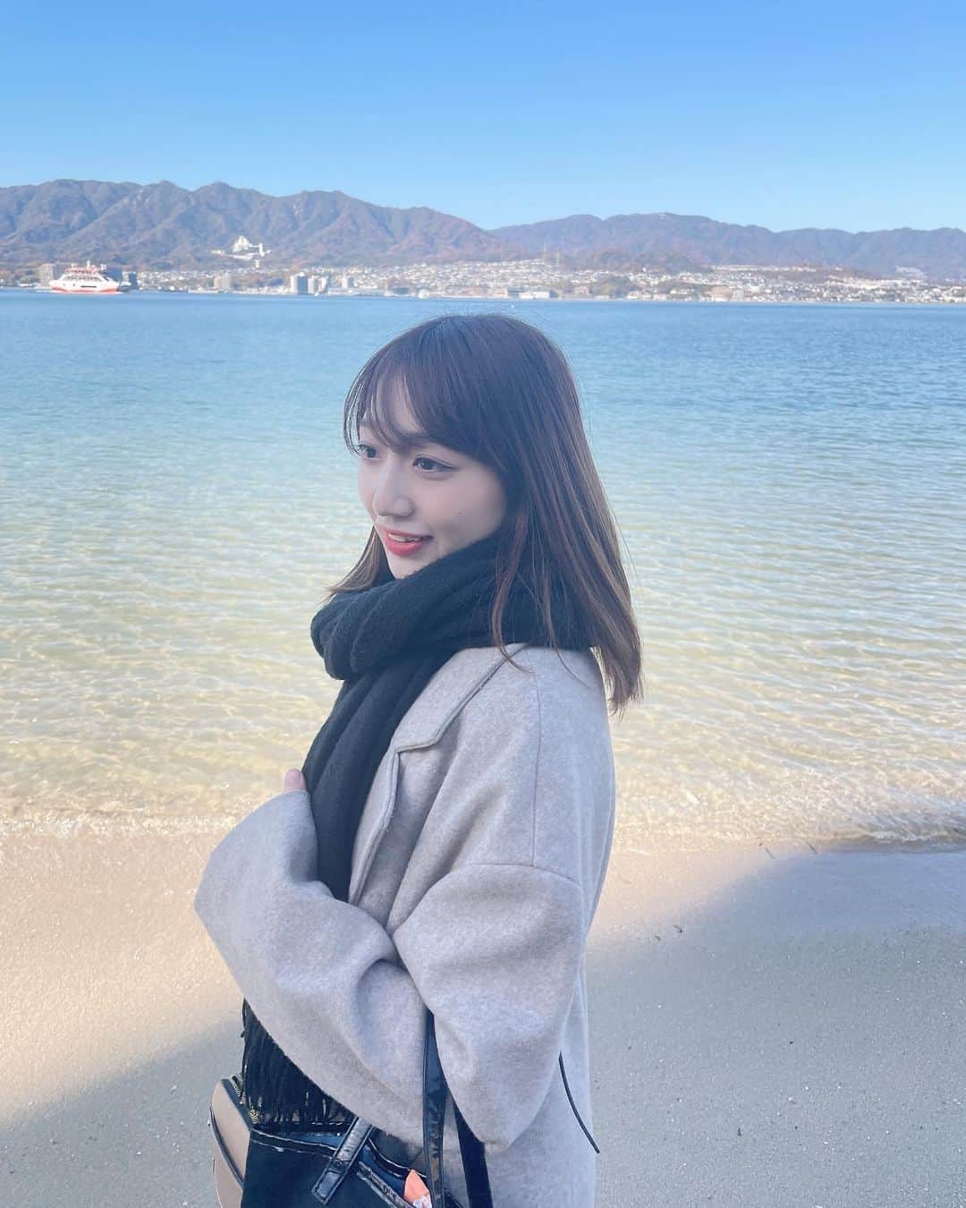 尾形穂菜美のインスタグラム：「広島いきたい⛩✨」