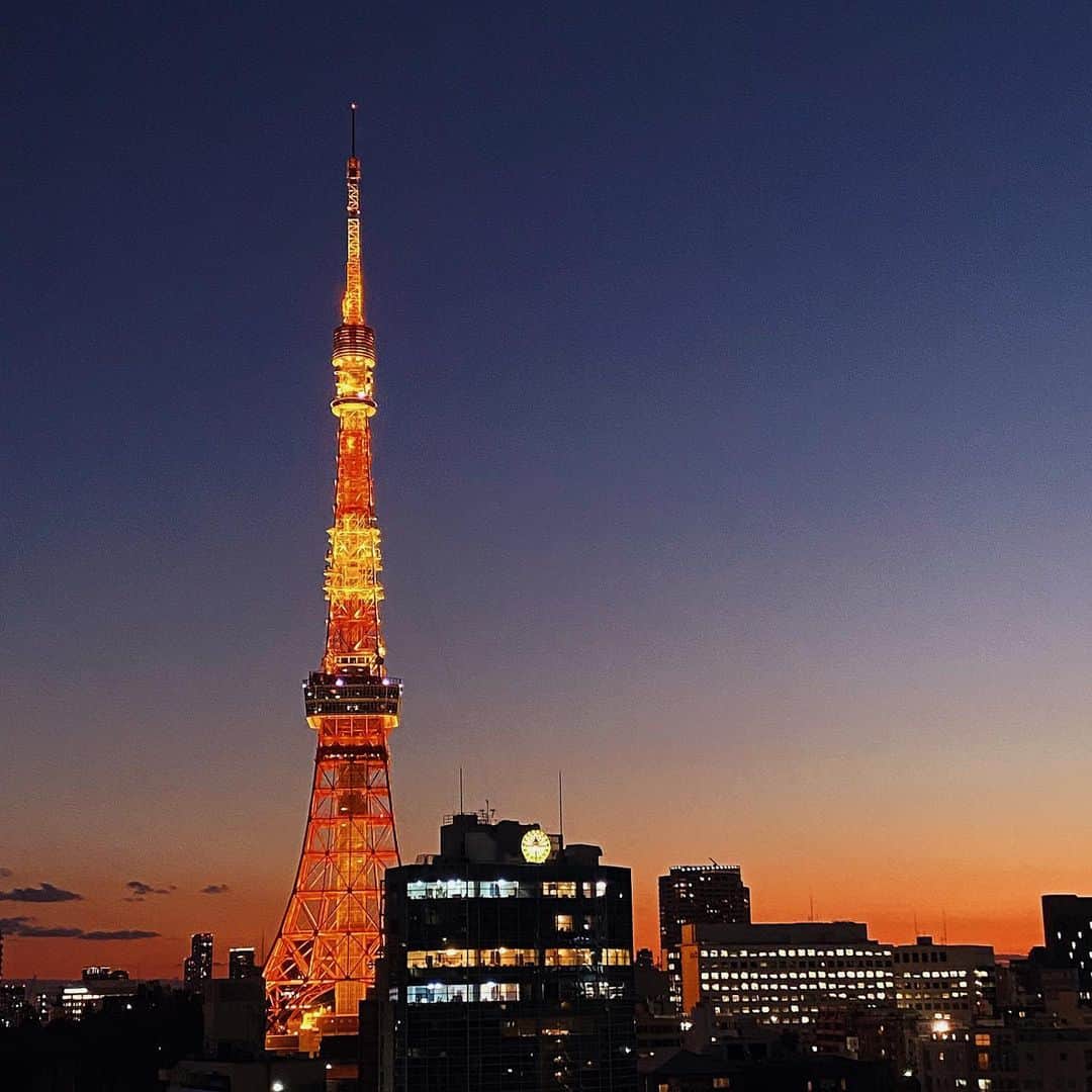 Shokoさんのインスタグラム写真 - (ShokoInstagram)「Last view of Tokyo tower 2022.  My holiday back home will soon be over and I will have to go back to my other home in Singapore. I’m already getting home sick even though I haven’t even left Tokyo yet..   Im sure many of you are living aboard away from their home country due to various reasons.   There’s always this mixed feelings, as much as I miss Tokyo, I do feel that there’s pros and cons of living here.   But I’m glad and happy that I finally was able to come back to see family and friends to end the year 2022.」12月31日 17時27分 - simplytokyo