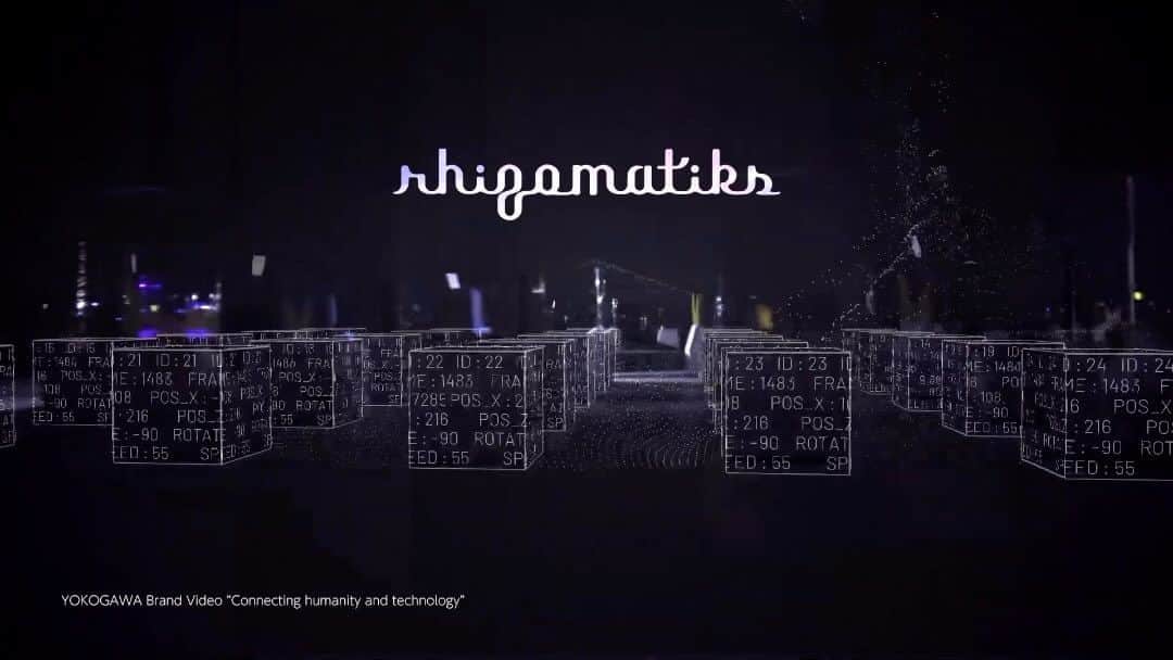 真鍋大度のインスタグラム：「Thank you all for everything this year. Best wishes for the holidays and New Year.  本年も大変お世話になりました。 ライゾマティクスは2023年もCreative  Actionを続けていきます。 新しい年がみなさまにとって良い日々になりますように。  Rhizomatiks」