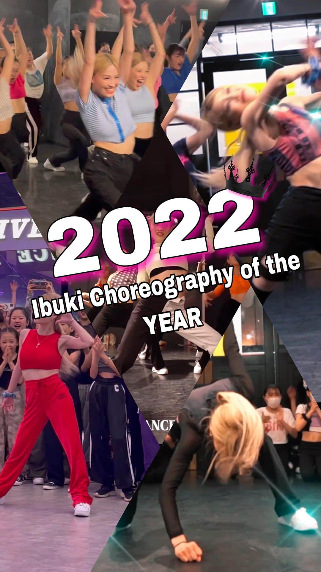 のインスタグラム：「🏆👑 2022 IBUKI WAACKING Choreography of the YEAR 👑🏆 This year I made more than 30chores and here is my favorite from my list, Thank u for watching and always give a support 🙇‍♀️💜💜💜  Please comment ur fav choreo of mine if u like 😍🥰 1️⃣💎WADADA 2️⃣🌺Havana  3️⃣⚔️How You Like That 4️⃣👑BEYONCÉ  5️⃣🇯🇵踊remix ADO 6️⃣❤️‍🩹PINK VENOM  Next year coming up more fun, beauty, and enjoy 🤗 Can’t wait !!!  See you and have good end of 2022..  #Waacking #ibukichoreography #ibukiimata #2022」