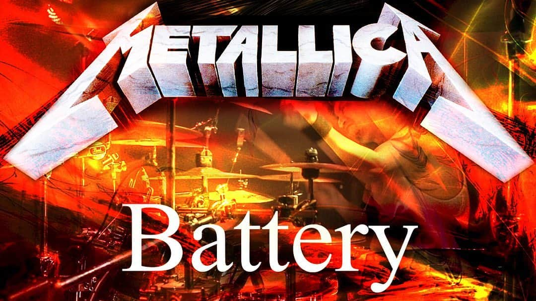 GOのインスタグラム：「ルーツソング 2022年最後の#たたいてみた   #metallica #battery #良いお年を」