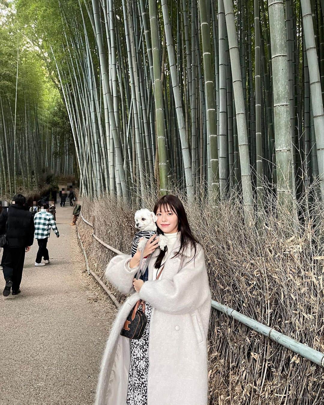 鈴木ゆうかのインスタグラム：「.  2022年 ありがとうございました どの瞬間を切り取っても 本当にステキな1年でした幸せ者 年越しはぺろさんと運気爆上げ旅だよ  来年もよろしくお願い致します 皆様、よいお年をお迎えください🐰🎍」