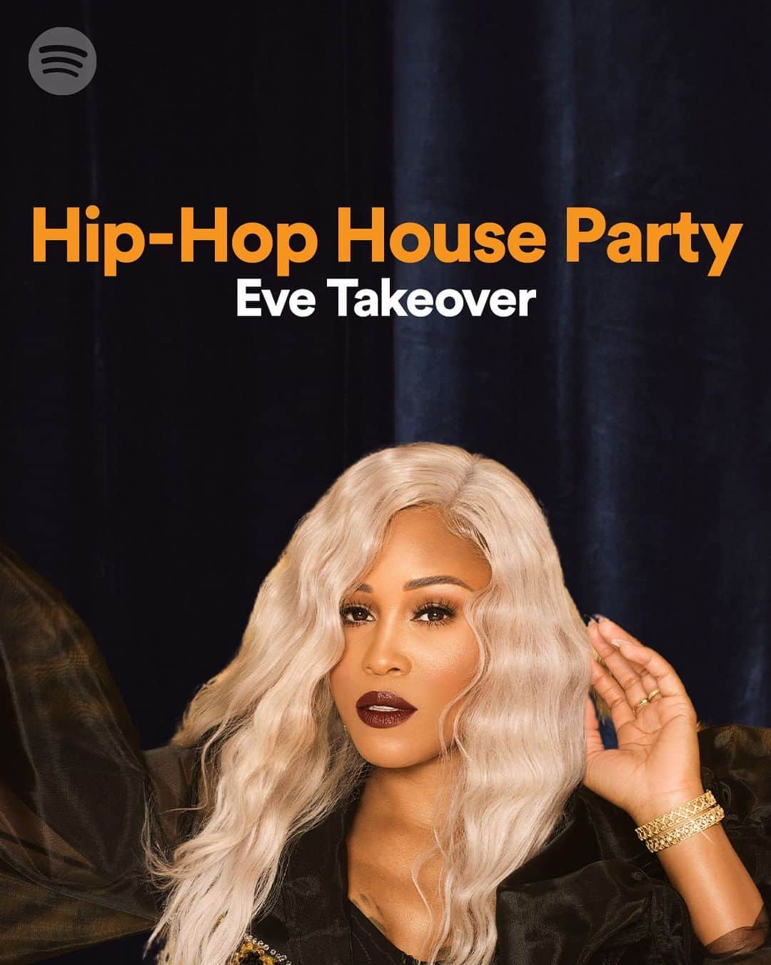 イヴのインスタグラム：「Happy New Year! Listen to my Hip Hop House Party NYE takeover playlist on @spotifyuk tonight to ring in 2023 🎉」