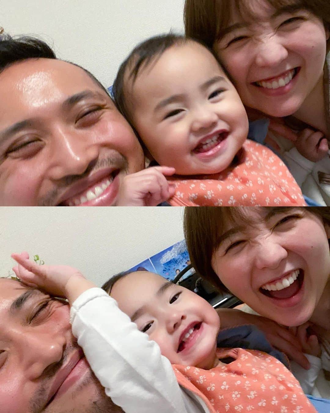 おのののかのインスタグラム：「🎍 明けましておめでとうございます！  今年も笑顔溢れる1年にしましょう！  なりますように、じゃなくて “しましょう！"ね👍❤️  今日は飲むぞ〜夜更かししよう〜 と意気込んでいた夫は カウントダウンした瞬間寝たけど。  明日も正月関係なく早朝娘に 元気よく起こされるのであろうけど。  そんな当たり前の日常に 感謝することを忘れず 人に優しく、自分にも優しく☺️  日々丁寧に生きていこうと思います。  今年もよろしくお願いします🙏✨」