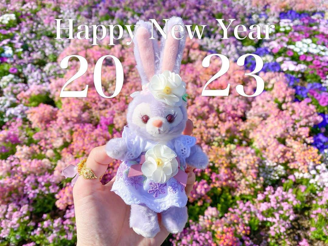 澪花さんのインスタグラム写真 - (澪花Instagram)「. Happy New Year 2023♡  明けましておめでとうございます🎍 今年は待ちに待った卯年🐇🤍 大好きなルーちゃんで投稿初めです。  2023年は ⧉ SNS投稿を増やして ⧉ SNSのなんとなく見を減らして ⧉ 仕事とジムに励んで ⧉ 周りの人に日々感謝して ⧉ 自分で自分を蔑ろにしない そんな一年にしたいです。  年末に体調を崩したので、 健康祈願はもちろん！🌼 素敵な一年になりますように🕊 𓈒 𓏸  #tokyodisneysea #tokyodisneyresort  #diseny #happynewyear #stellalou  #ステラルー #卯年 #ダッフィーフレンズ #2023」1月1日 19時08分 - reicameraaa