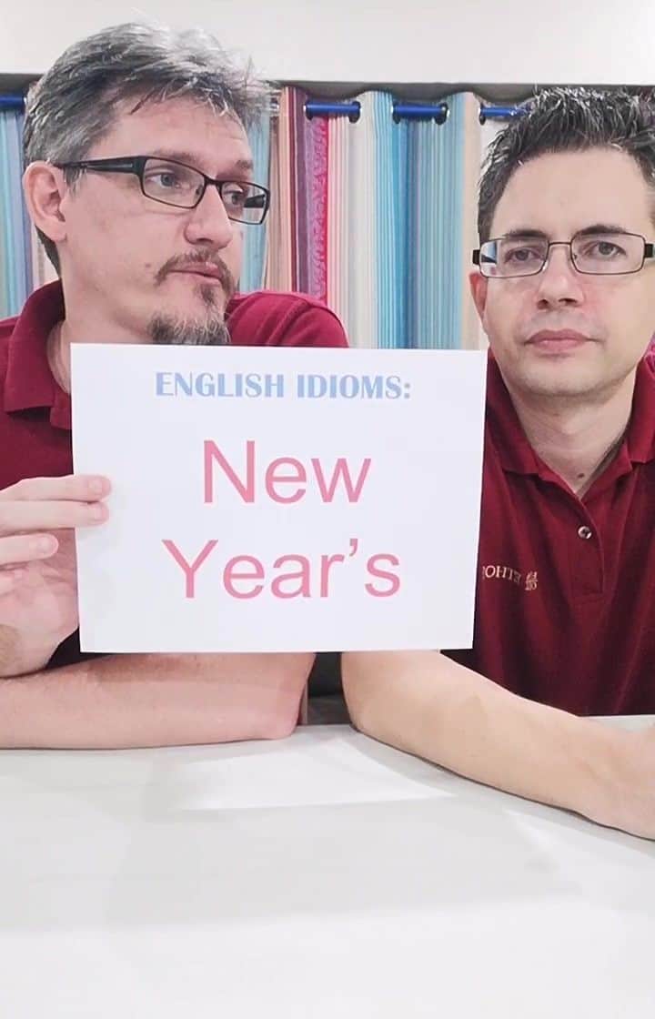 ETHOSのインスタグラム：「Idioms (New Year's)」
