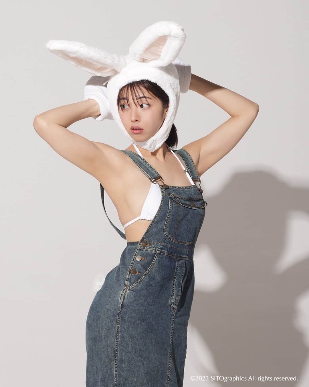 シト山口のインスタグラム：「うさぎ２周目なばなさん❤️  model @i_am_nabana  hair&make @hasegawashinya  photo @sito_yamaguchi」
