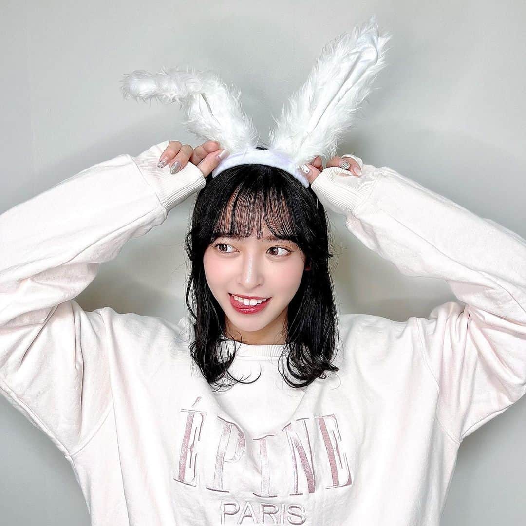 大槻りこのインスタグラム：「ꪔ̤̫ 𝖧𝖺𝗉𝗉𝗒 𝖭𝖾𝗐 𝖸𝖾𝖺𝗋 ෆ ̖́-  . ぴょんぴょん飛躍できるように頑張る!! 2023年もぜひ宜しくお願いします🙏🏻」