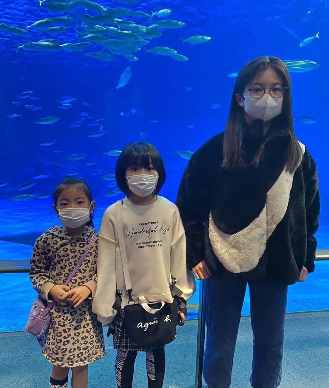 のインスタグラム：「さて、本日は愛娘の冬休み自由研究の為、水元秀二郎パパは鹿児島へお邪魔しました。 無難に寒さを逃れる為、水族館へ。 好奇心旺盛に色んな写真や動画を撮る娘を見て、また成長したなぁと思って眺めておりました。 水族館を出ると、ドンっと凄い音と共に桜島が爆発‼️ 長女が一言、『これが一番凄いじゃん‼️』と（笑）確かに。 #水元秀二郎#愛娘#２人のエルサ#姪っ子#かごしま水族館いおワールド#桜島#冬休み#自由研究」