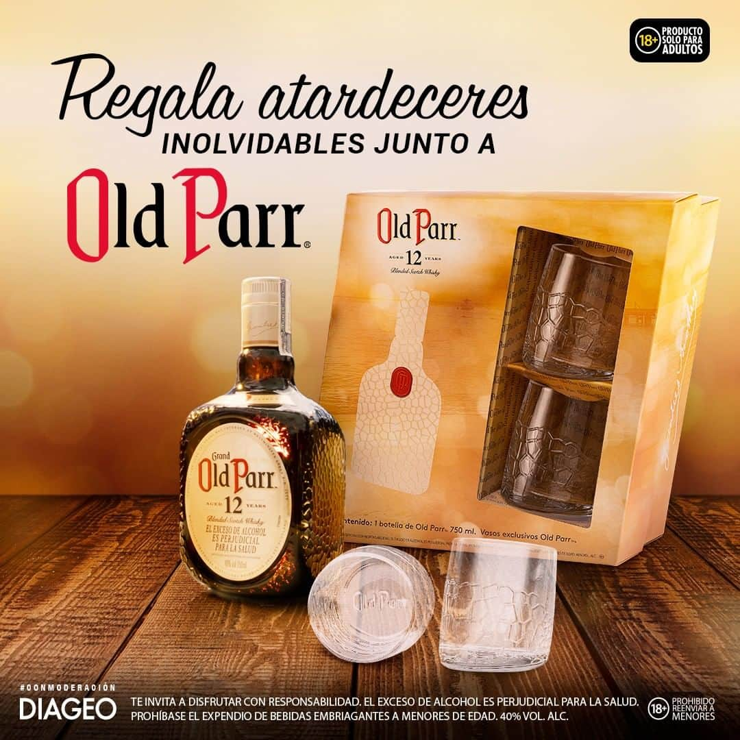 Old Parr Oficialのインスタグラム：「Un sabor suave y leves toques ahumados son la mezcla perfecta para regalar esta navidad. 🎄​  ​ Pide tu #oldparr  desde el link de nuestro perfil. ​  ​  #whisky  ##conmoderación」