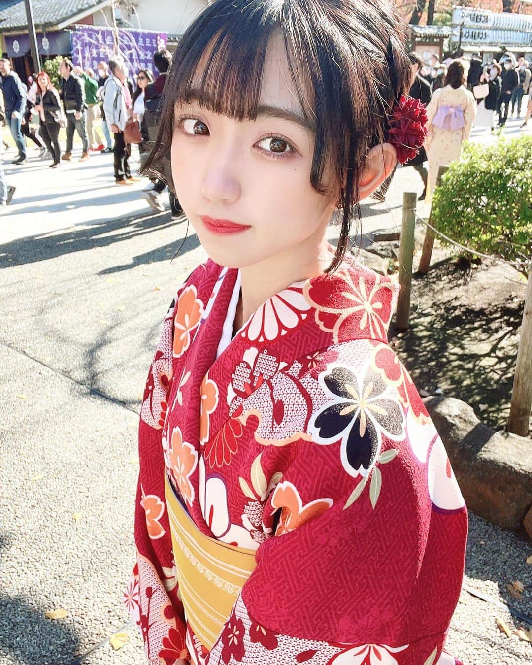 るいのインスタグラム：「. . . 立てば芍薬 座れば牡丹 歩く姿は百合の花 . .  #アイドル #地下アイドル #自撮り #自撮り女子 #いいね返し #いいね #フォロー #撮影会 #お洒落さんと繋がりたい #可愛い #かわいい #美男美女と繋がりたい #アニメ好きな人と繋がりたい #ロングヘア #ヘアアレンジ  #love #followme #likesforlike #like4likes #followfollowfollow #f4f  #ポケモン好きと繋がりたい #黒髪 #黒髪ロング #着物 #着物ヘア #浅草 #GTRA #憂い花 #lily」