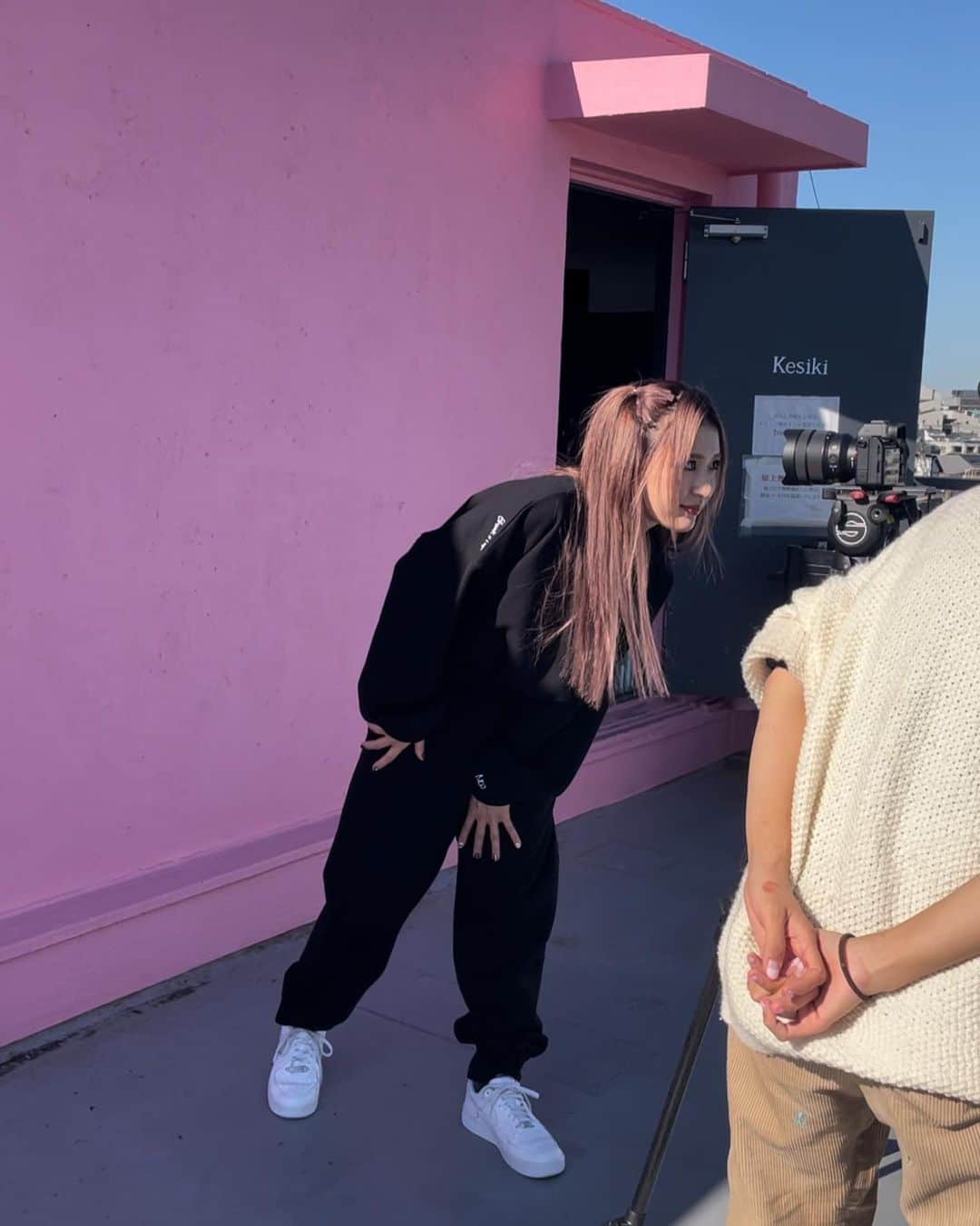 【X-girl】 平成フラミンゴ NICO コラボスウェット 平成フラミンゴ NICO X-girl コラボ - メルカリ