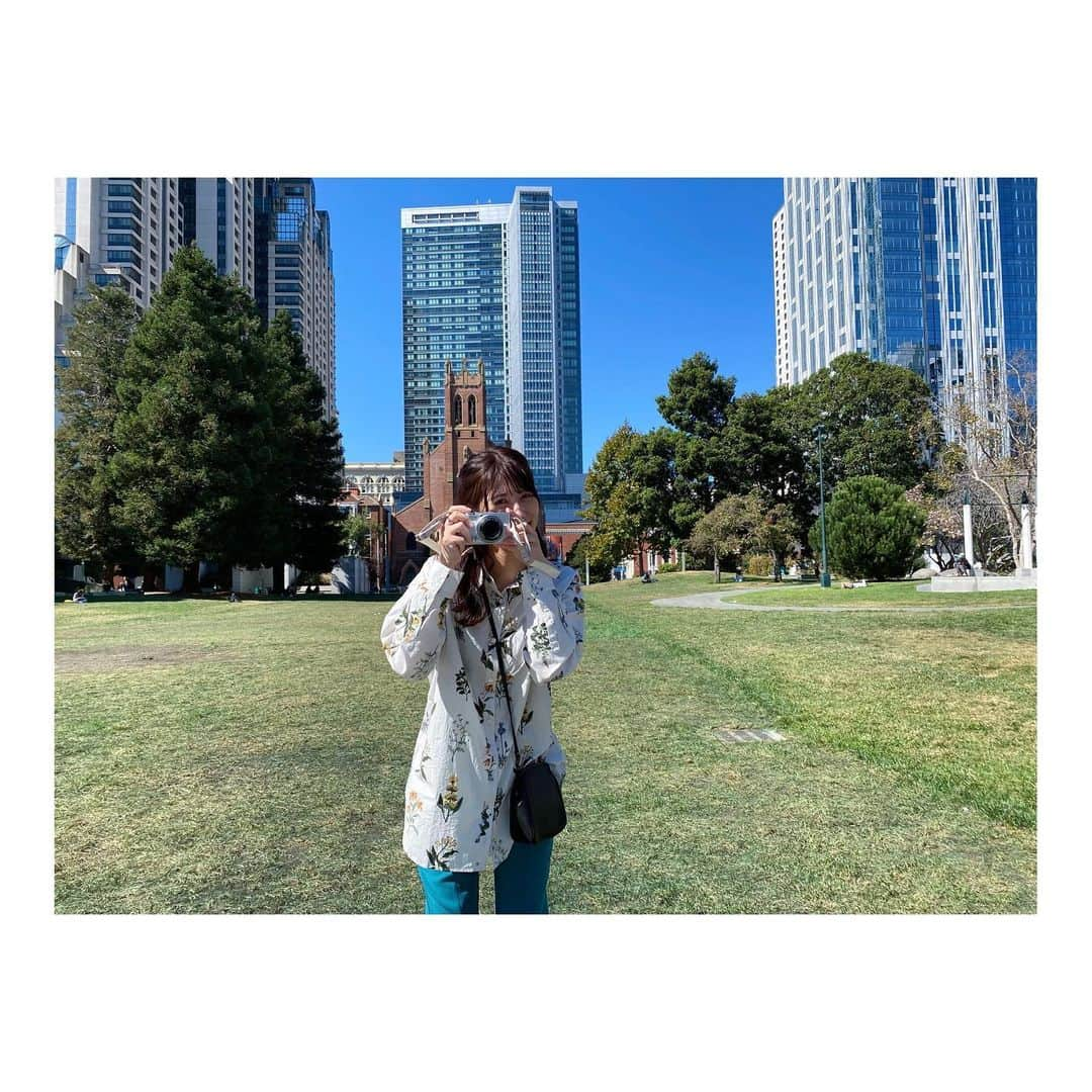 廣瀬茜のインスタグラム：「Yerba Buena Gardens #bandmaid #bmustour」