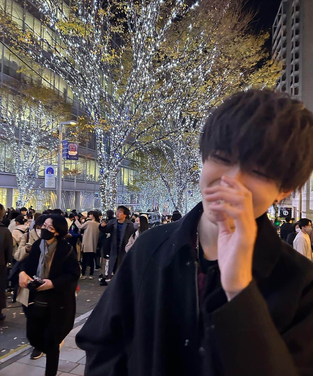 小野朝郷さんのインスタグラム写真 - (小野朝郷Instagram)「少し早いけどイルミネーション 見に行ってきた⛄️」12月12日 17時45分 - 1xx_light
