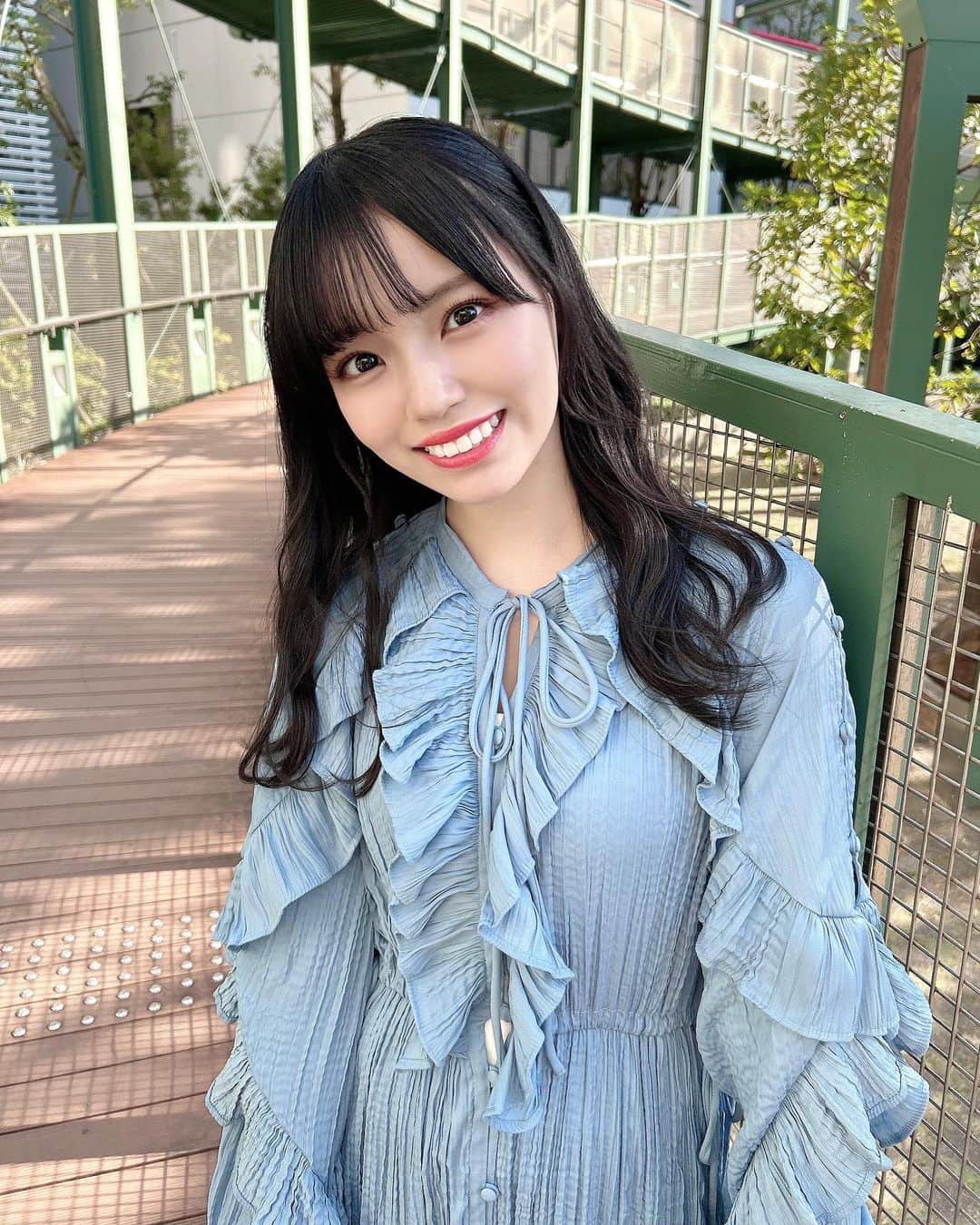 岩田陽菜のインスタグラム：「寒い日の夕方の空気が好き~⛅️」