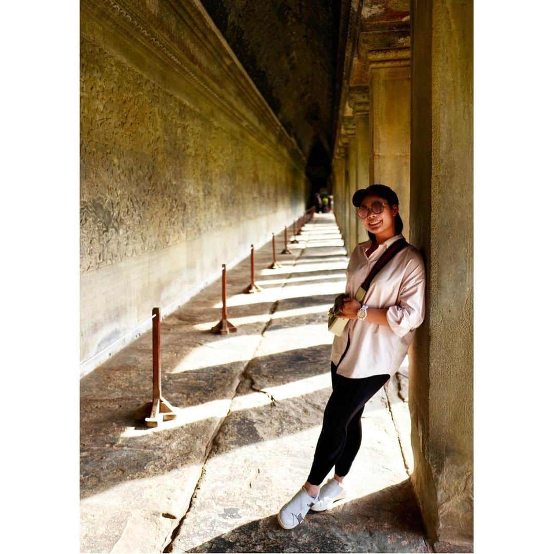 モリヤ・ジュタヌガーンのインスタグラム：「❤️Until I see you again #Cambodia #momoriya」