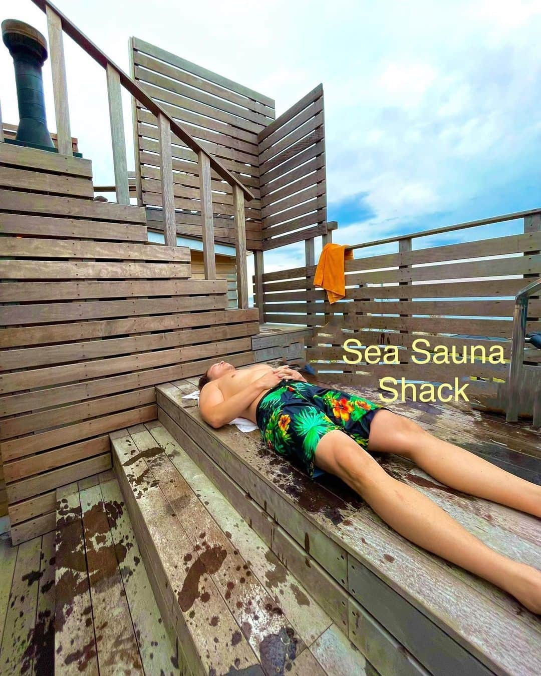 平田一喜さんのインスタグラム写真 - (平田一喜Instagram)「そして外気浴もただただ最高でした🌞  ようやく行けた #シーサウナシャック は本当全てが最高で遠出したかいがありまくりでした！  確実にまた行きたいと思ったしまた行く🌞  勝俣支配人ありがとうございました！！  @sea.sauna.shack   #SeaSaunaShack #サウナ #サウナイキタイ」12月12日 22時55分 - parakissk