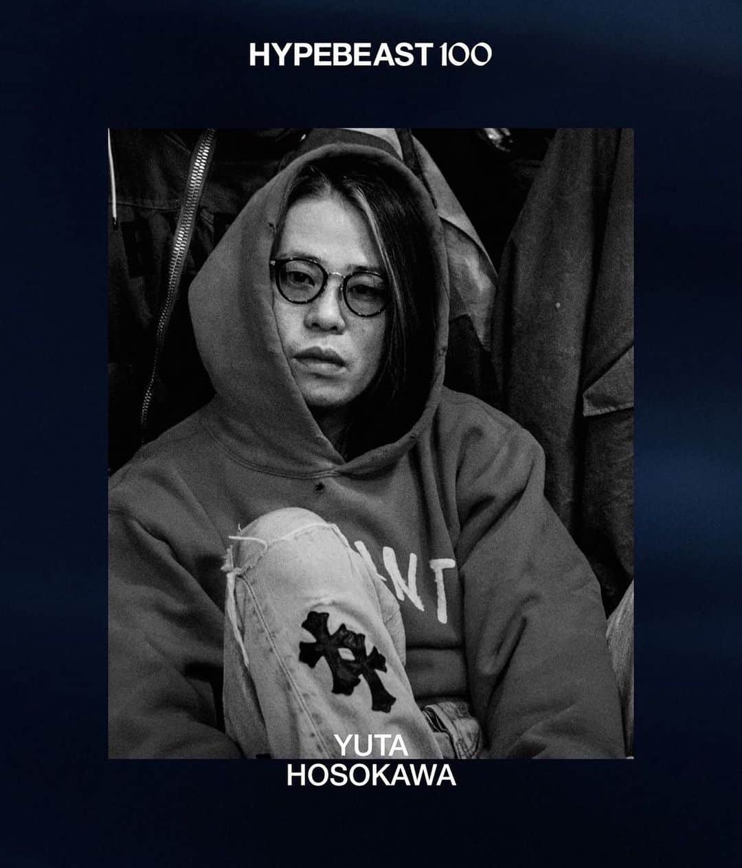 細川雄太のインスタグラム：「Thank u @hypebeast」