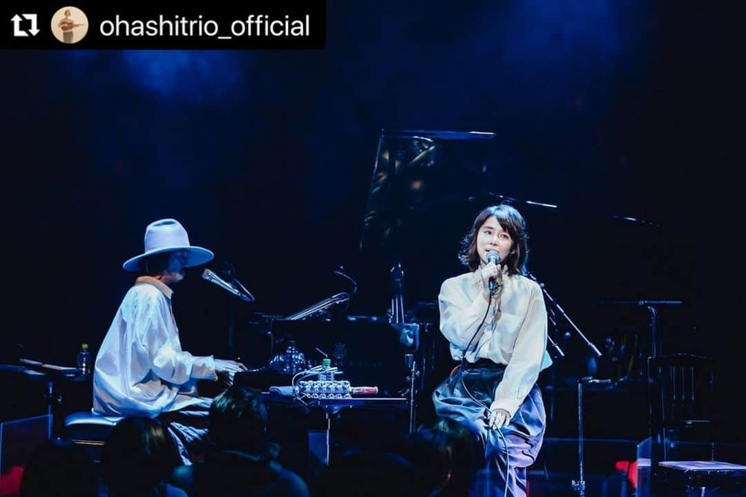 石田ゆり子のインスタグラム：「billboard 横浜にて。 2022 12.11 sun  OhashiTorio & THE CHARM PARK billboard Live Tour2022」