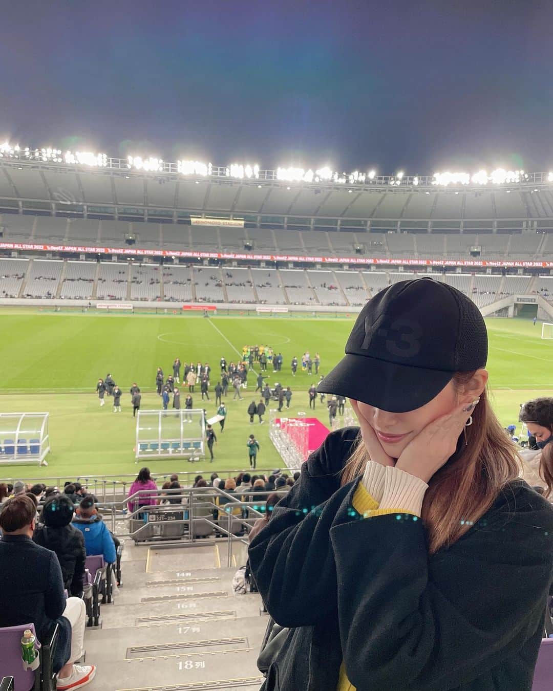 のインスタグラム：「先日、ReelZ JAPAN ALL STAR 2022 遊びに行ってきました✨  WINNER'Sさんたちと、現役/OBプロサッカー選手の試合！ メンバーも超豪華でめちゃくちゃ楽しかったです！！ . . #wienners #味の素スタジアム」