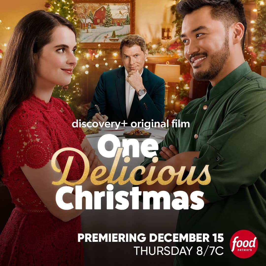 ヴァネッサ・マラーノのインスタグラム：「#OneDeliciousChristmas airs on @foodnetwork tomorrow!」