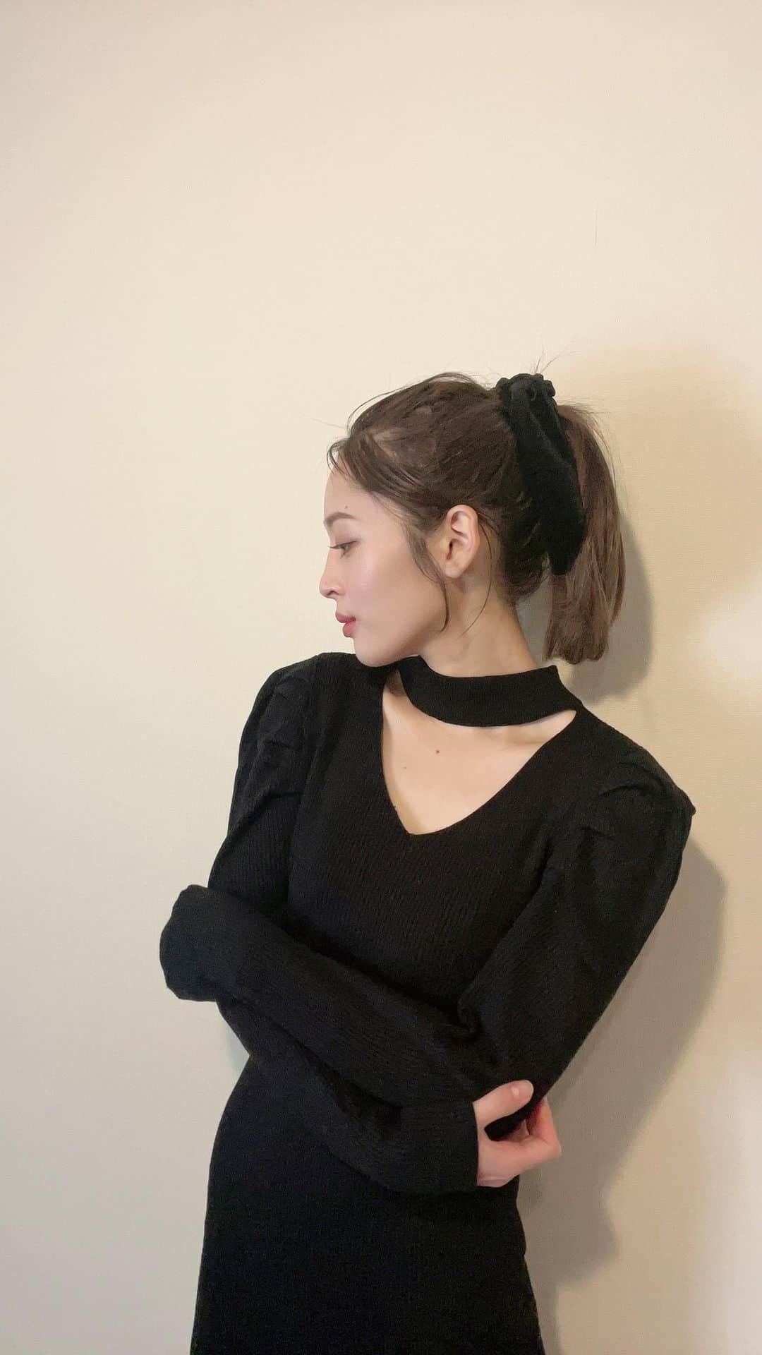 神部美咲のインスタグラム：「🖤🤍🖤」