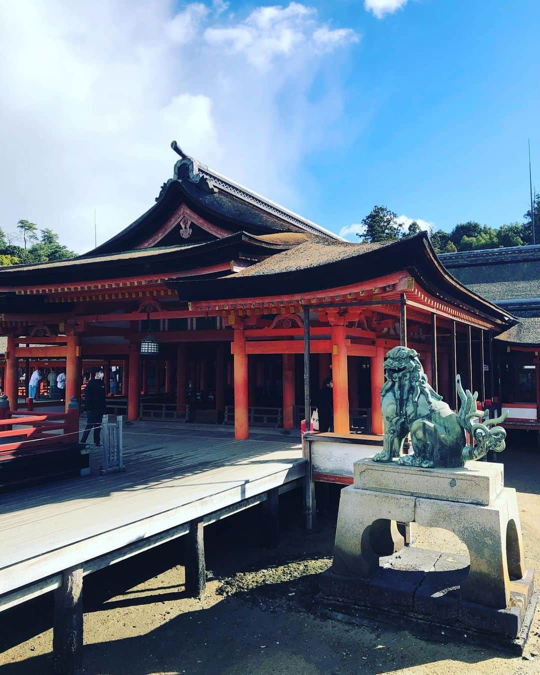 廣瀬純さんのインスタグラム写真 - (廣瀬純Instagram)「今日は宮島でじゅん散歩😊  厳島神社⛩やっぱりいいですね。  大聖院に初めて行きましたが、沢山のお地蔵さんがあり、楽しかったです😉  お祈りは、選手の成長を祈願しました。 また来年もキャンプ前にお参りしたいです⛩  厳島神社のおみくじは、まさかの26番 本当ビックリいたしました。  ご縁があるのかなと。  ダルマは安仁屋さんに似てました🤣  またじゅん散歩お伝えします🚶  #だるまは安仁屋さん似 #26にご縁 #厳島神社 #大聖院  #じゅん散歩 #チカのお土産は犬用もみじ🍁」12月14日 18時30分 - hirose.75