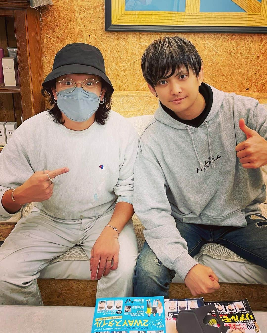 伊崎右典さんのインスタグラム写真 - (伊崎右典Instagram)「THANKS野村っち！ 雑種猫ヘアー🐯 #honey #渋谷kayak#伊崎右典」12月14日 19時23分 - yusuketti