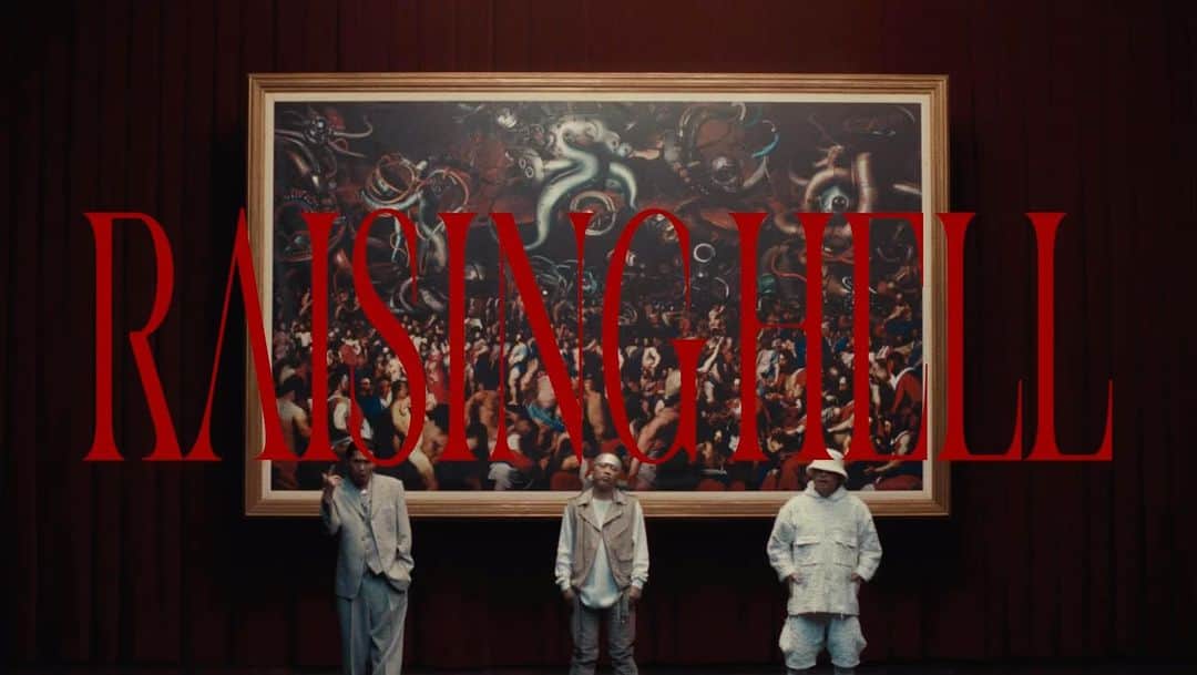 Zeebraのインスタグラム：「キングギドラ「RAISING HELL」MV   dir. by @perimetron   #キングギドラ」