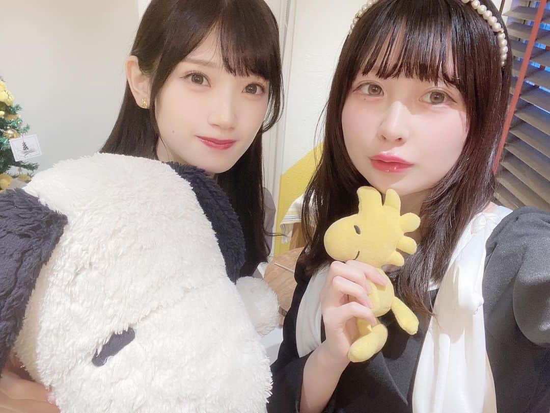 のインスタグラム：「凛ちゃんと！かわいかった🕊   #peanutscafe」