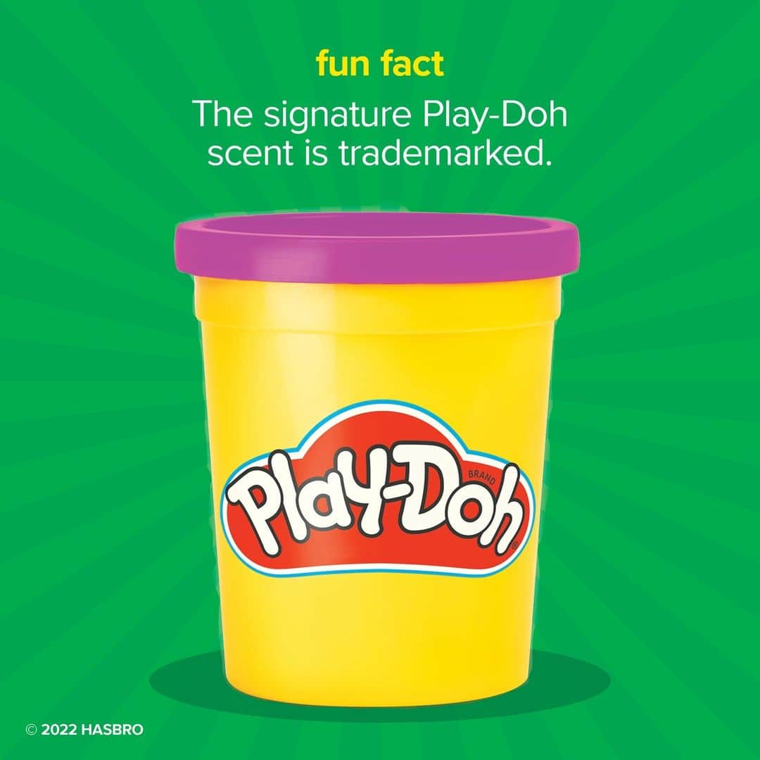 Hasbroさんのインスタグラム写真 - (HasbroInstagram)「In 2018, Hasbro officially trademarked the signature @PlayDoh scent in the US. It's one of only a few US *scent* trademarks! It has aromatic notes of vanilla, cherry, salt, and wheat...though we would just say it smells like childhood.」12月14日 22時30分 - hasbro