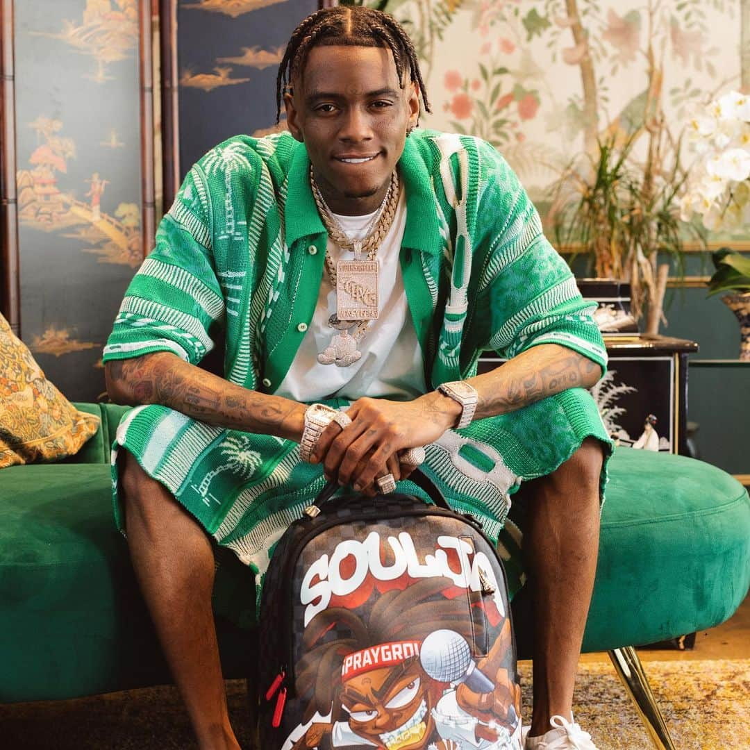 ソウルジャ・ボーイ・テレムのインスタグラム：「Soulja Boy x @sprayground collab launch tomorrow 🔥🤲🏾👀」