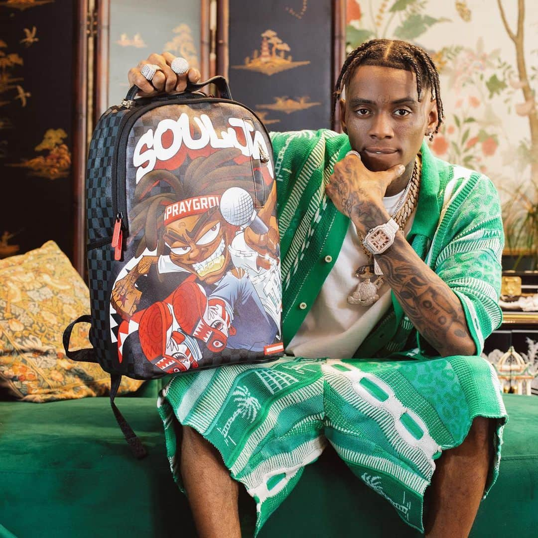 ソウルジャ・ボーイ・テレムさんのインスタグラム写真 - (ソウルジャ・ボーイ・テレムInstagram)「Soulja Boy x @sprayground collab launch tomorrow 🔥🤲🏾👀」12月15日 2時37分 - souljaboy