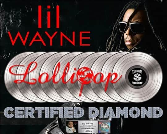 マック・メインのインスタグラム：「First one but not the last one!!! Congrats brodie 🦾🦾 @liltunechi 💎  PS I remember we didn’t know what we had after you finished this record. It was definitely not the “norm” The story that gave us validation we had a hit shall be told one day! #RIPStaticMajor🙏🏾」