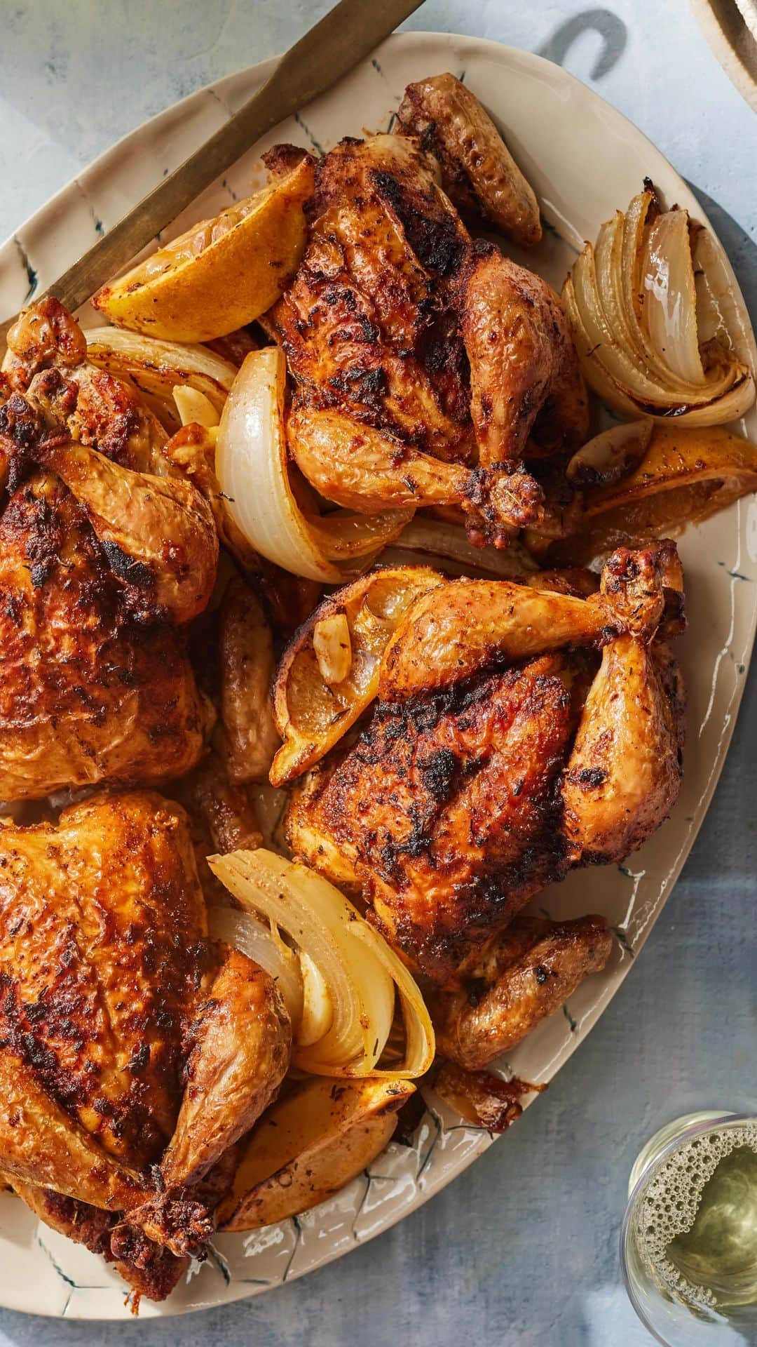 Gaby Dalkinのインスタグラム：「IG live this week: making Cornish Hens!!」