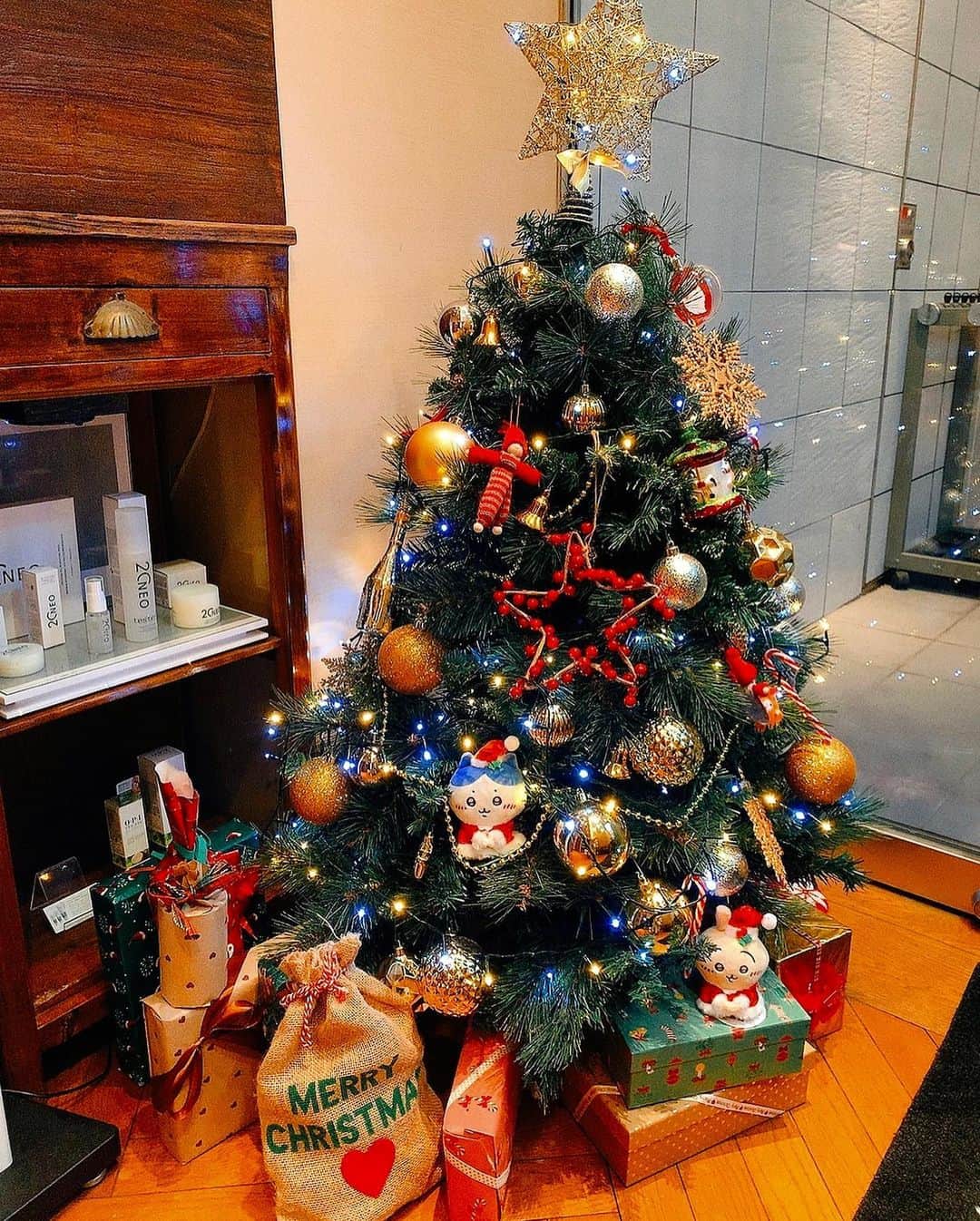 吉田怜菜さんのインスタグラム写真 - (吉田怜菜Instagram)「. . 少し早いですが @celena_hair_nail で 今年の美容室納めをしてきました🤍 . 最近は暗めの色が続いていたので 今回は少しだけ明るめにっ☺️👏 . そして、お店はクリスマス仕様で とっても可愛かったです🫶 . クリスマスツリーに @yamaguchimasahiro さんの好きな ちいかわを発見しました🙊✨ . . #CELENA #セレナ #ミディアムヘア #ミディアムレイヤー #艶髪 #冬カラー #アッシュブラウン #秋髪 #原宿 #表参道 #패션 #데일리룩 #팔로우미 #패션스타그램 #美容室納め #ちいかわグッズ」12月15日 20時59分 - yoshida_reina_
