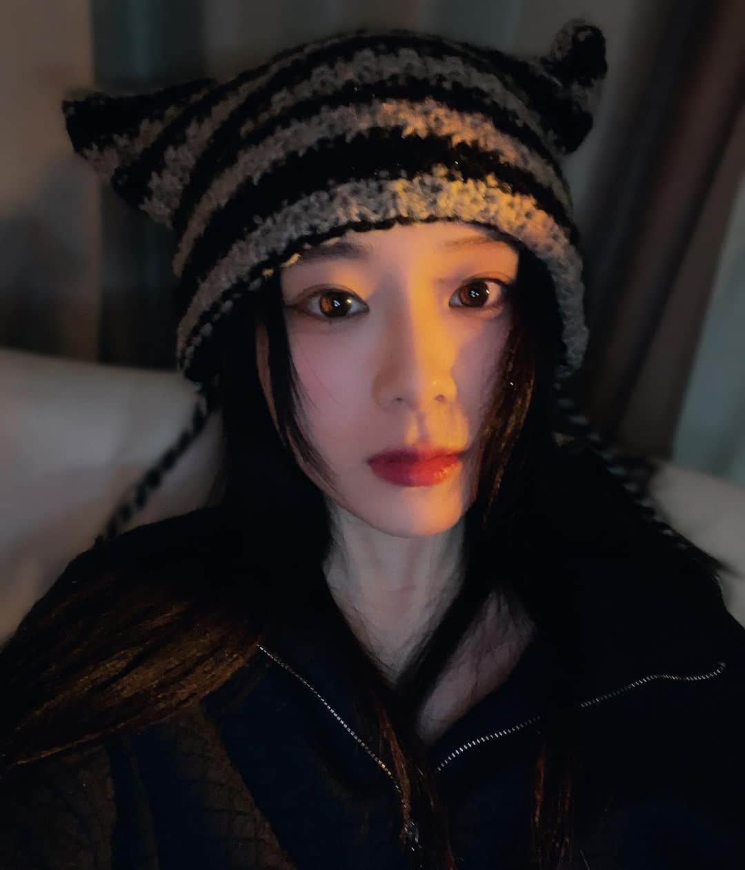 のインスタグラム：「最近画面上だけ系統色々してみてるんだけど外に着ていく勇気はありません、笑💧」