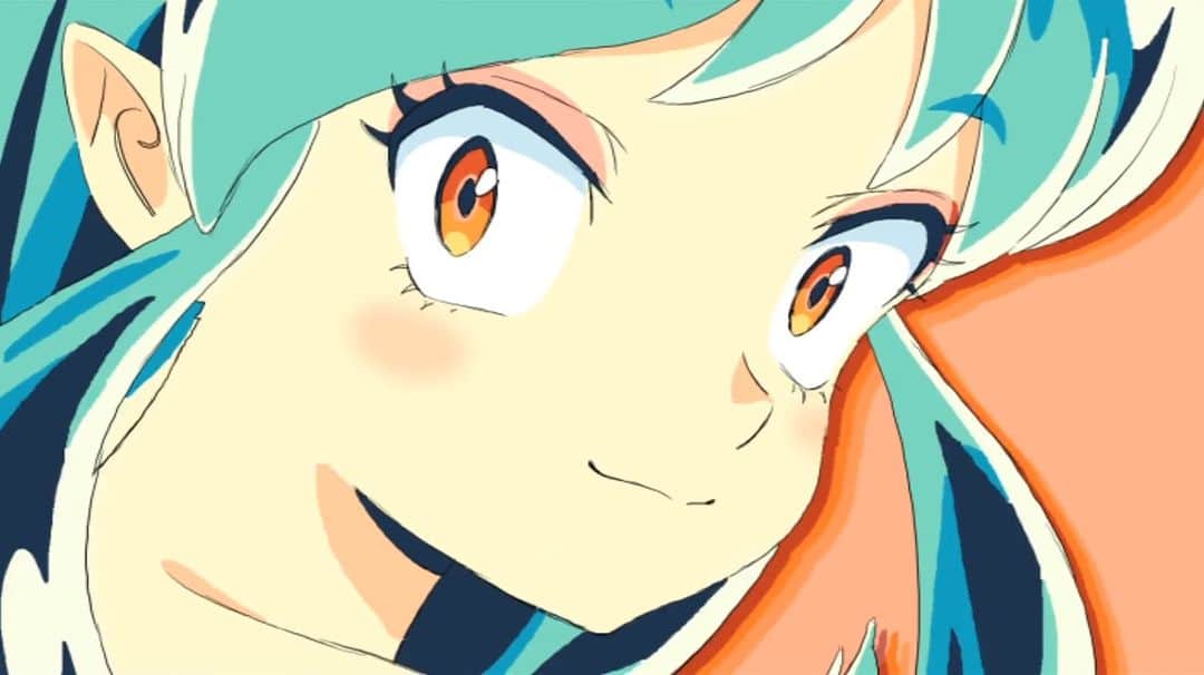 刈谷仁美のインスタグラム：「本作とは関係ないファンアートです。令和版うる星ポップでかわいい...すき  #illustration #drawing #2danimation #tvpaint」