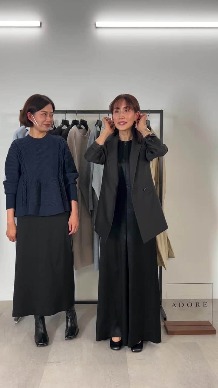亀恭子のインスタグラム：「@adore_jp  holiday season 新作 ご紹介☺︎」