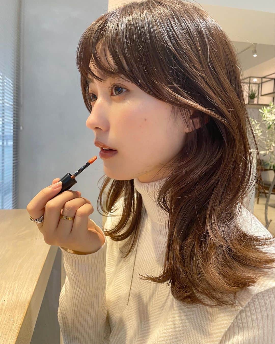 角川友紀のインスタグラム：「⁡ 💄」