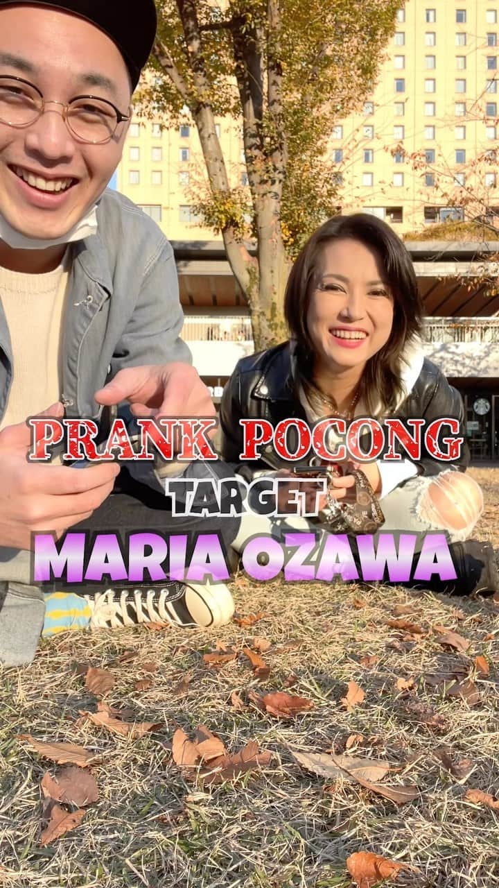 濵田大輔のインスタグラム：「PRANK CHINKO #PART1 KE MARIA!! @maria.ozawa0108 #mariaozawa #miyabi #prank」
