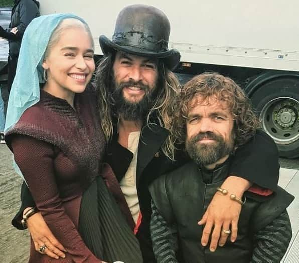 ピーター・ディンクレイジのインスタグラム：「@emilia_clarke @prideofgypsies」