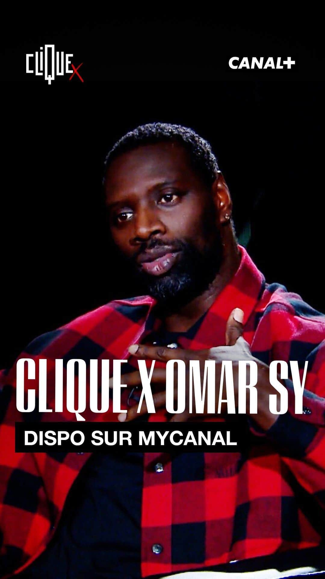 オマール・シーのインスタグラム：「"Ceux qui ont 20 ans aujourd’hui sont impressionnants par leur façon de voir le monde." - Clique x Omar Sy, disponible dès maintenant sur myCANAL (lien en bio).」